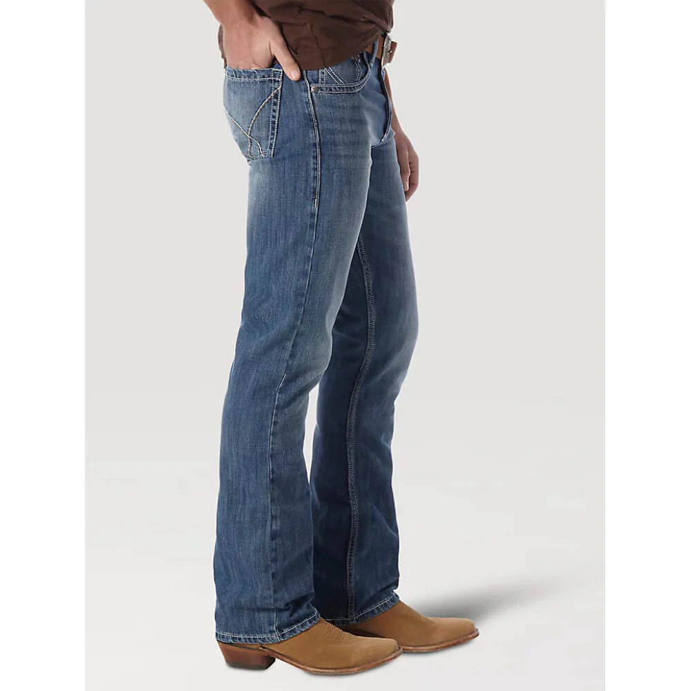 Wrangler Mens 20X Vintage Bootcut Jeans - 1042MWXLB - Image 3