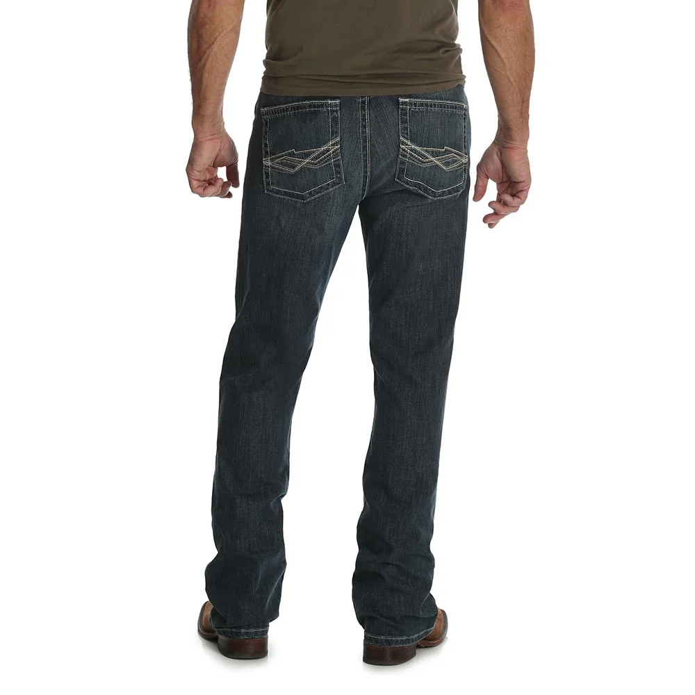 Wrangler Mens 20X Vintage Bootcut Slim Fit Jeans In Glasgow - 42MWXGG - Image 3