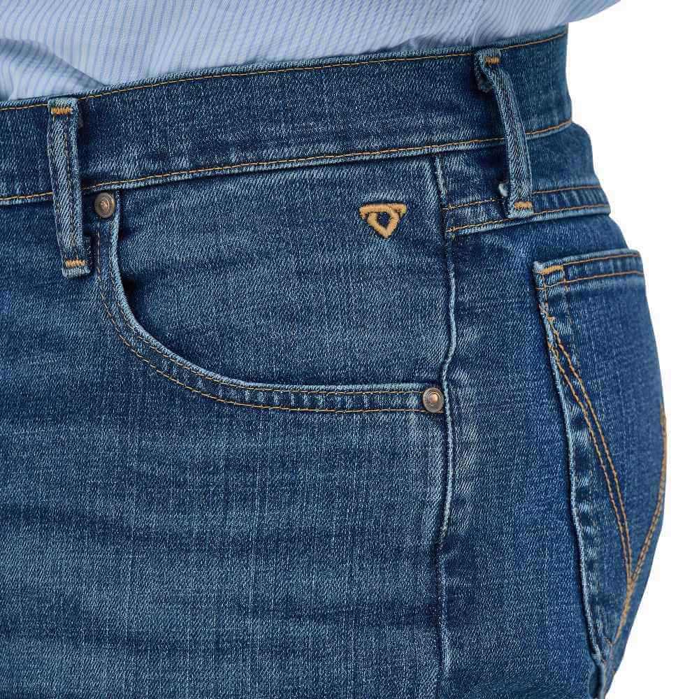Wrangler Mens Cody Johnson 20X Advanced Comfort 02 Competition Regular Fit Moonlight - 112369164 - Image 6
