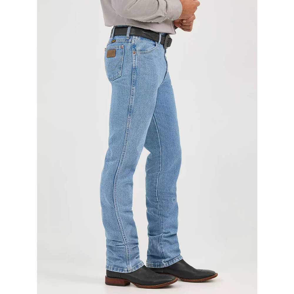 Wrangler Mens Cowboy Cut Slim Fit Jeans Antique Wash - 0936ATW - Image 2