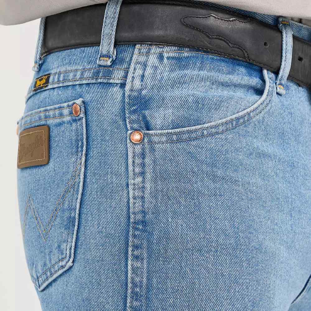 Wrangler Mens Cowboy Cut Slim Fit Jeans Antique Wash - 0936ATW - Image 4
