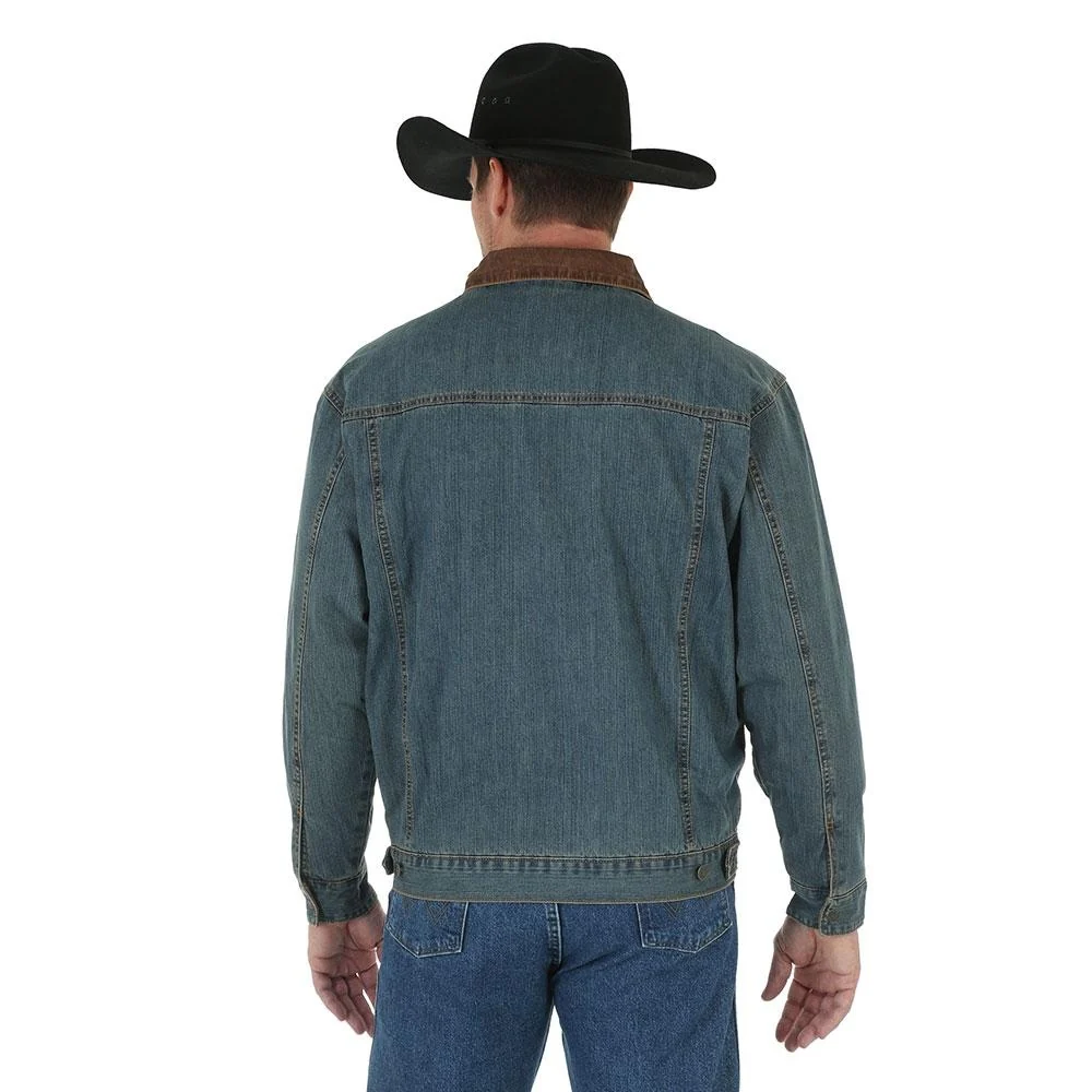 Wrangler Mens Denim Jacket - 74265RT - Image 2