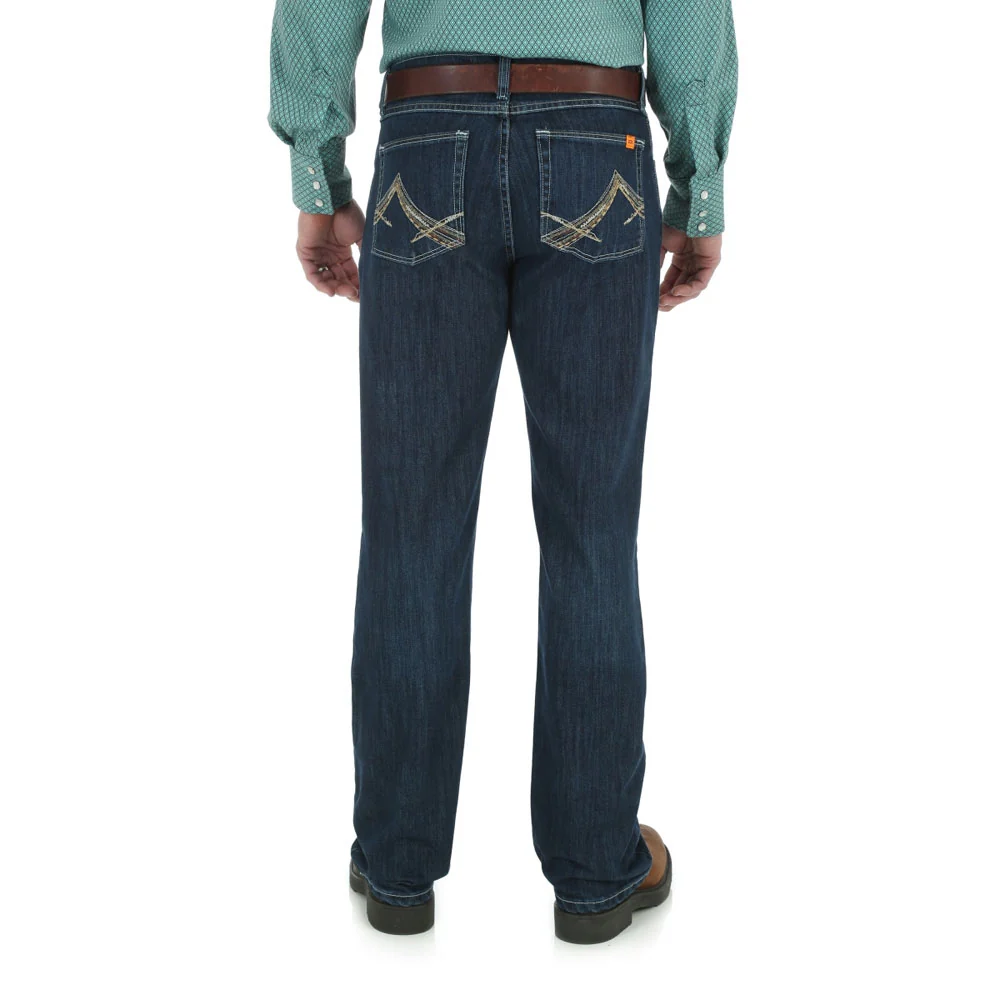 Wrangler Mens FR 20X Vintage Bootcut Straight Fit Work Jeans - FR42MWR - Image 3