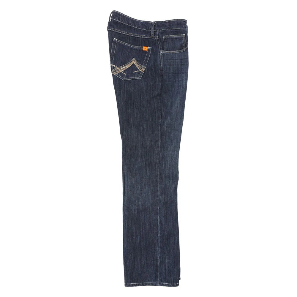 Wrangler Mens FR 20X Vintage Bootcut Straight Fit Work Jeans - FR42MWR - Image 4