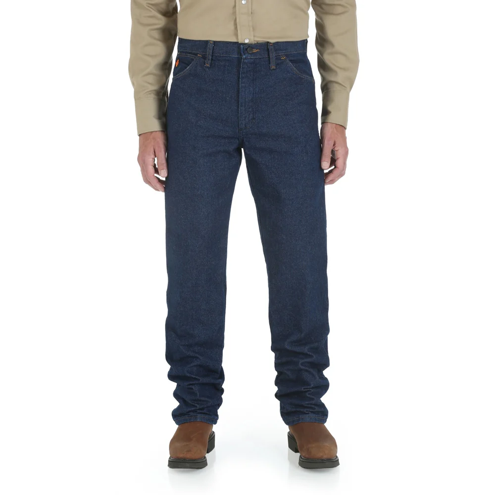 Wrangler Mens FR Bootcut Original Fit Work Jeans - FR13MWZ