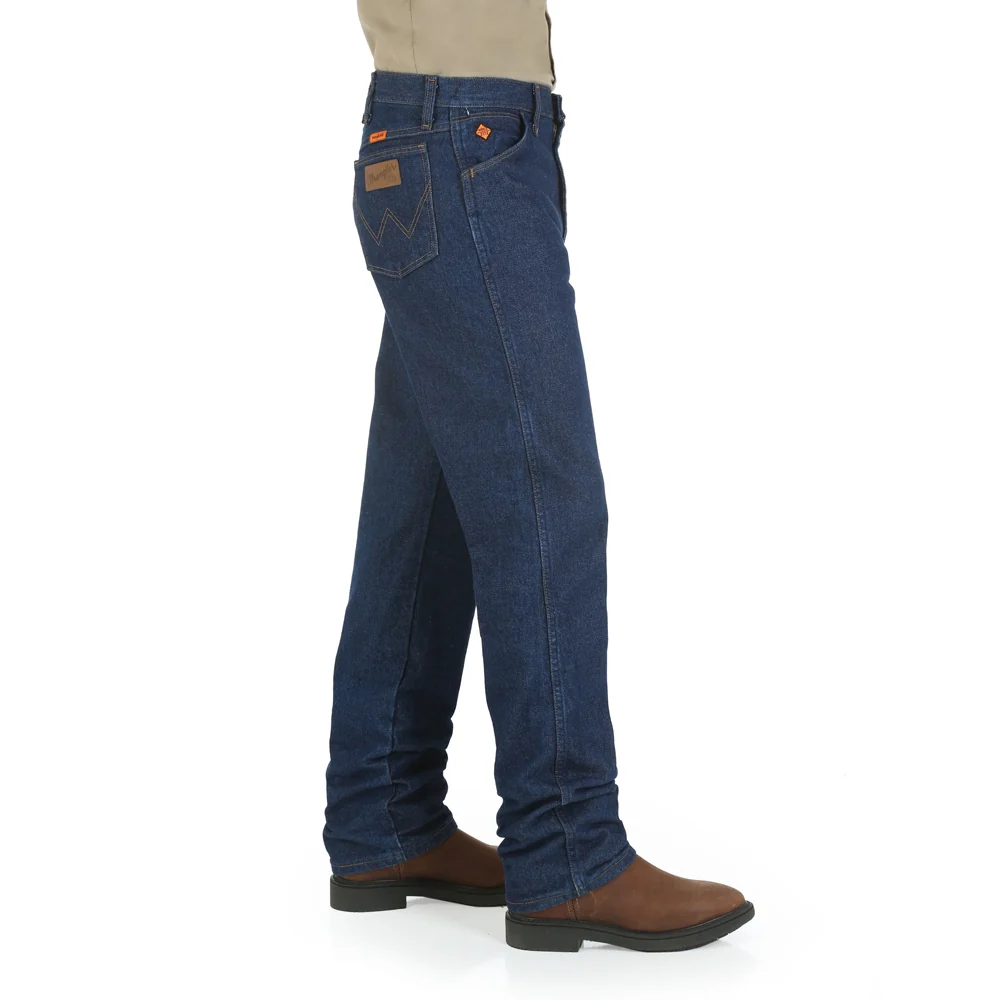 Wrangler Mens FR Bootcut Original Fit Work Jeans - FR13MWZ - Image 3