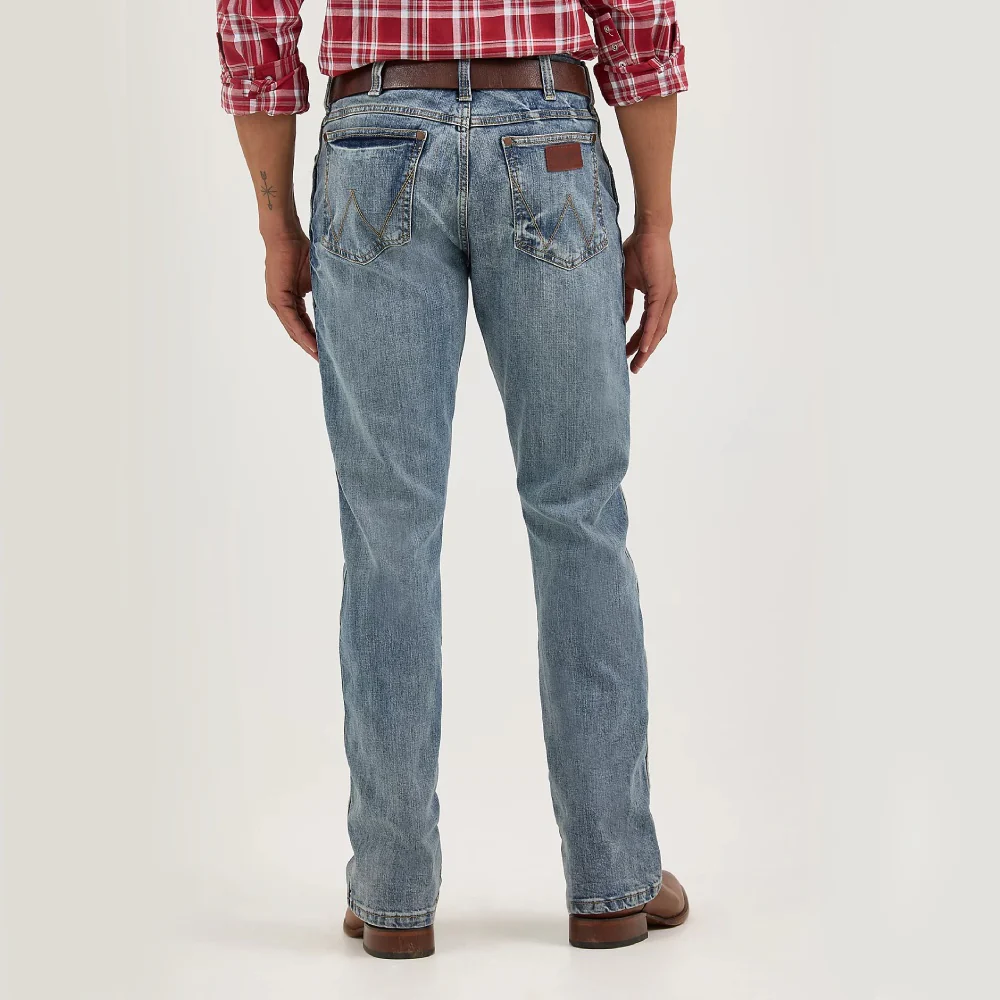Wrangler Mens Retro Slim Bootcut Jeans - 77MWZGL - Image 4