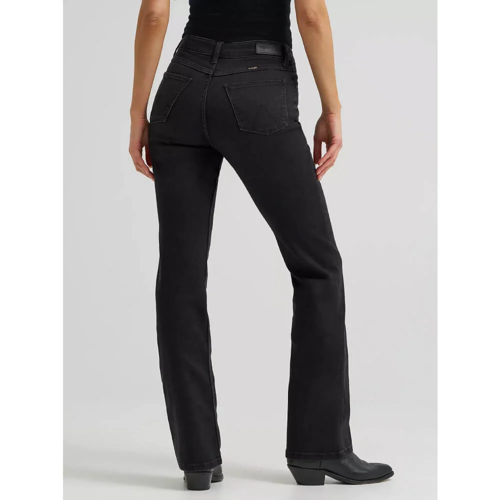 Wrangler Womens High Rise Bold Boot Jeans - 112324252 - Image 3