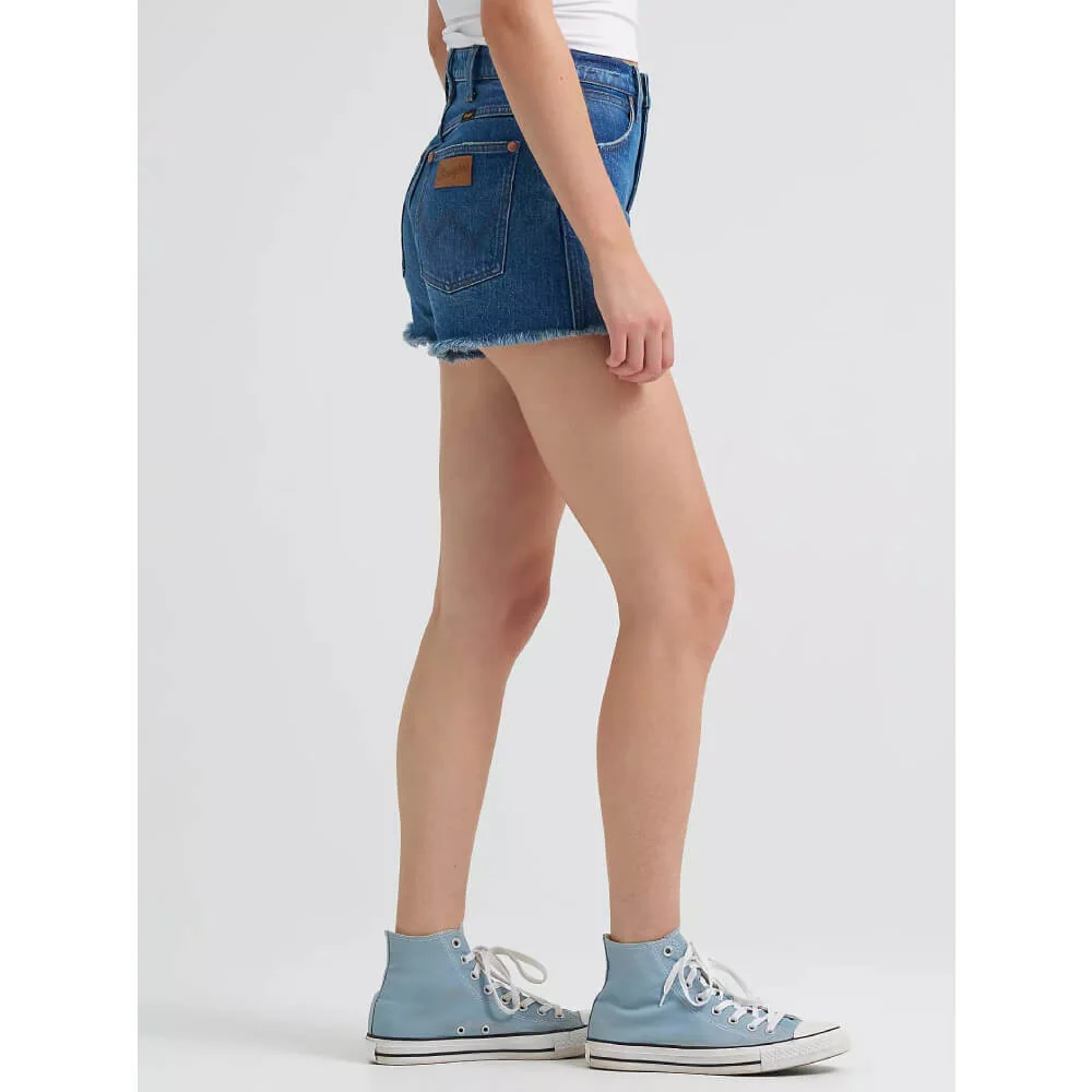 Wrangler Womens 3.5" Cowboy Shorts Juniper - 112373391 - Image 3