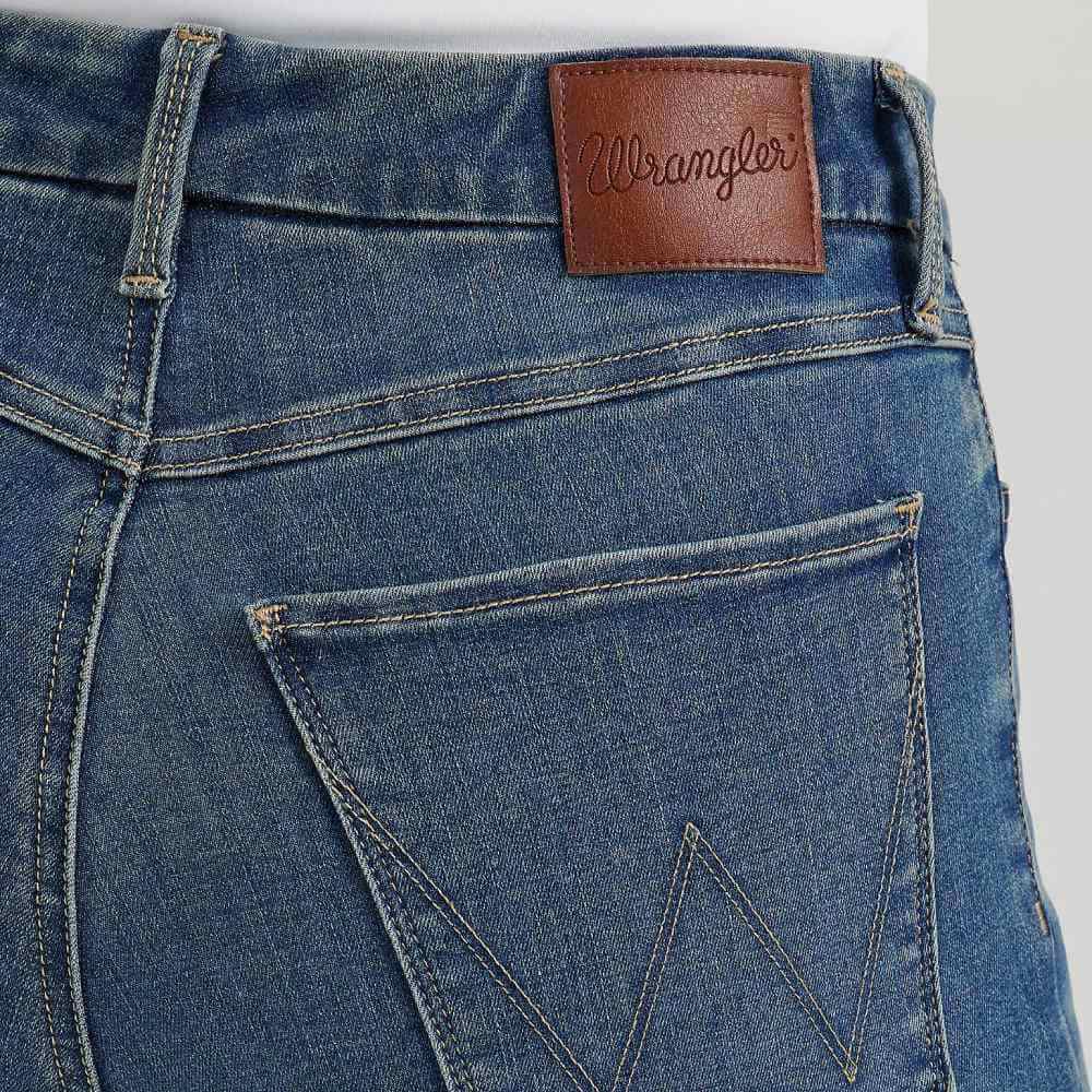 Wrangler Womens Bespoke High Rise Bootcut Jeans Ada - 112359279 - Image 5