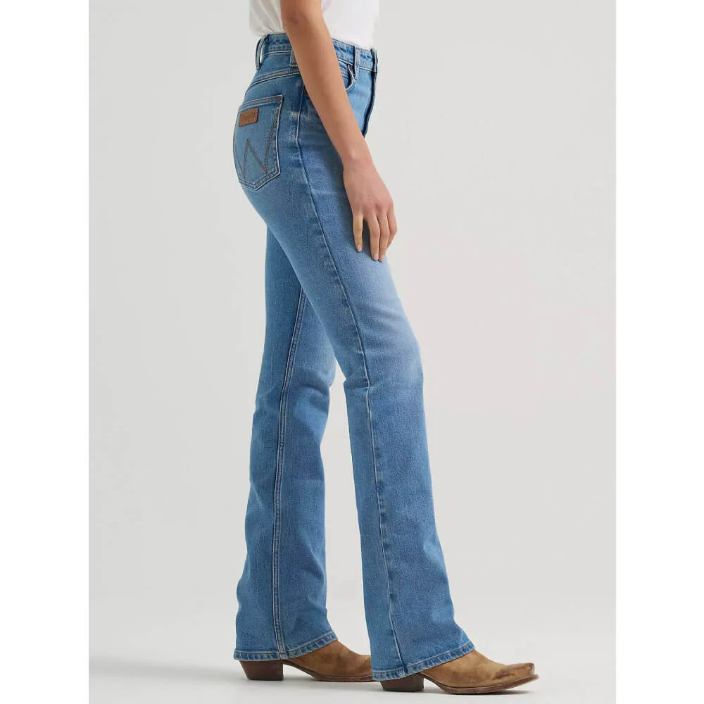 Wrangler Womens High Rise Rodeo Bootcut Riding Jeans Camila - 112367598 - Image 5