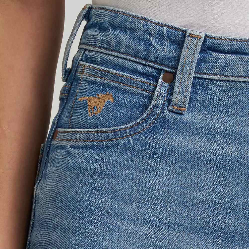 Wrangler Womens High Rise Rodeo Bootcut Riding Jeans Camila - 112367598 - Image 7