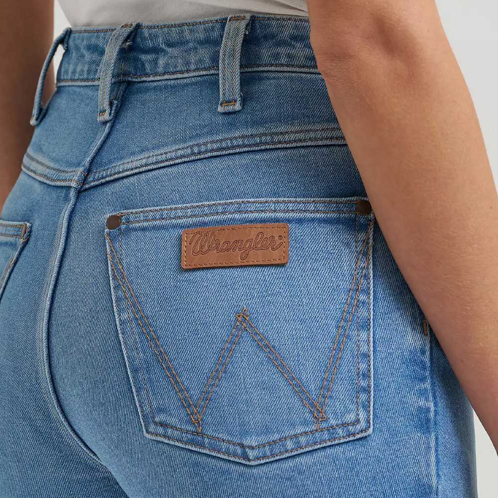 Wrangler Womens High Rise Rodeo Bootcut Riding Jeans Camila - 112367598 - Image 8