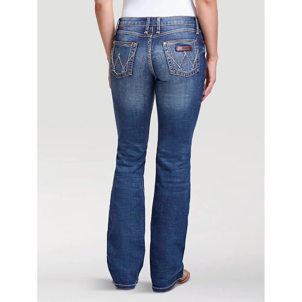 Wrangler Womens Retro Mae Jeans - 09MWZMS - Image 3