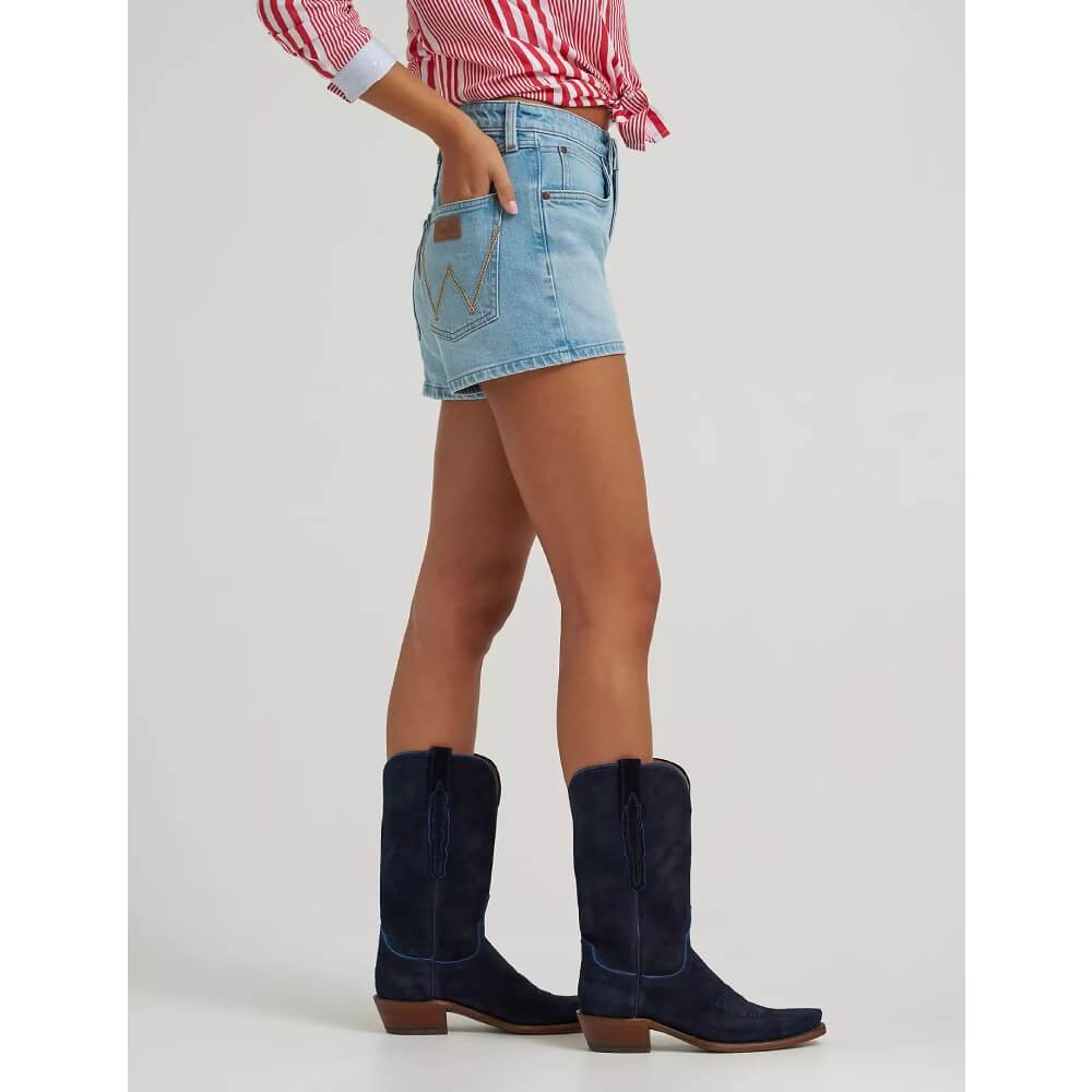 Wrangler Womens Retro® Mae Mid Rise Short Brynn - 112375246 - Image 3