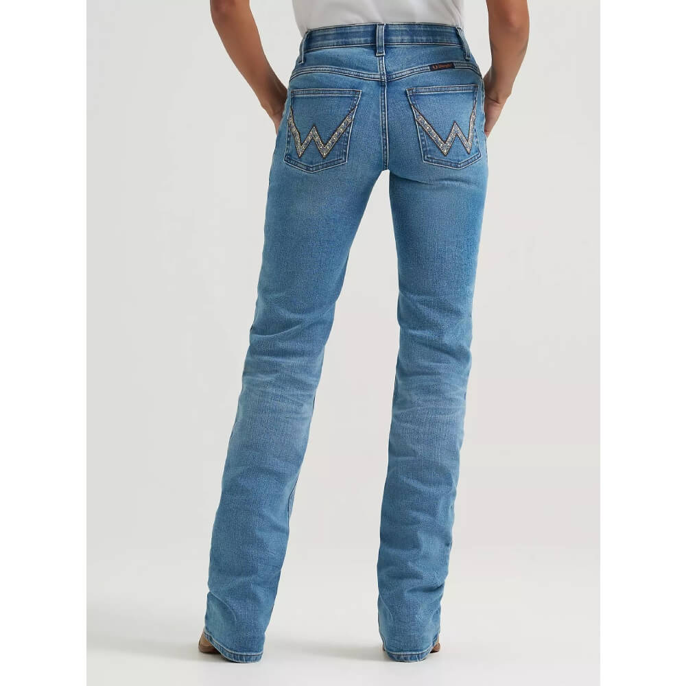 Wrangler Womens Ultimate Riding Willow Jeans Alexandria - 112375203 - Image 3