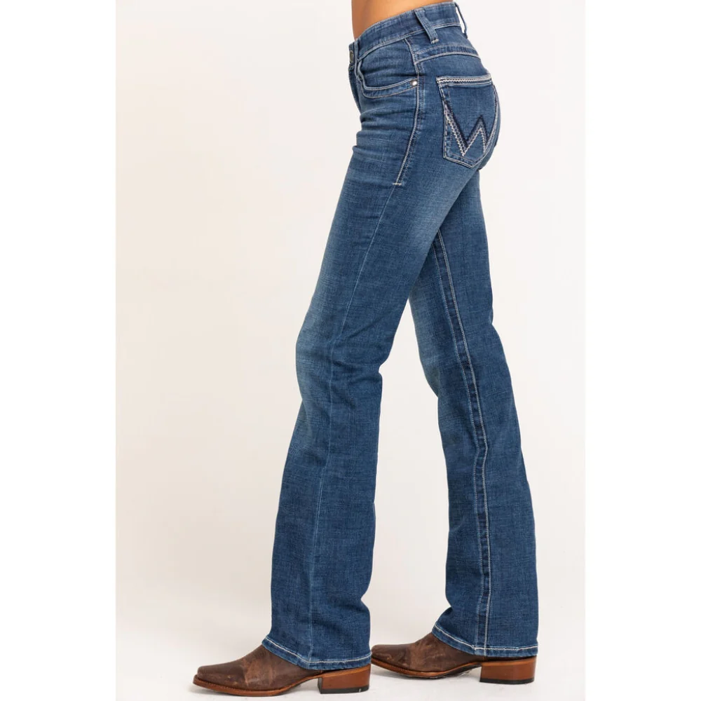 Wrangler Womens Willow Riding Jeans - 10WRW60DS - Image 2