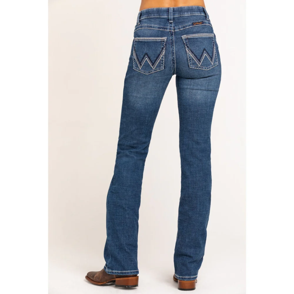 Wrangler Womens Willow Riding Jeans - 10WRW60DS - Image 3