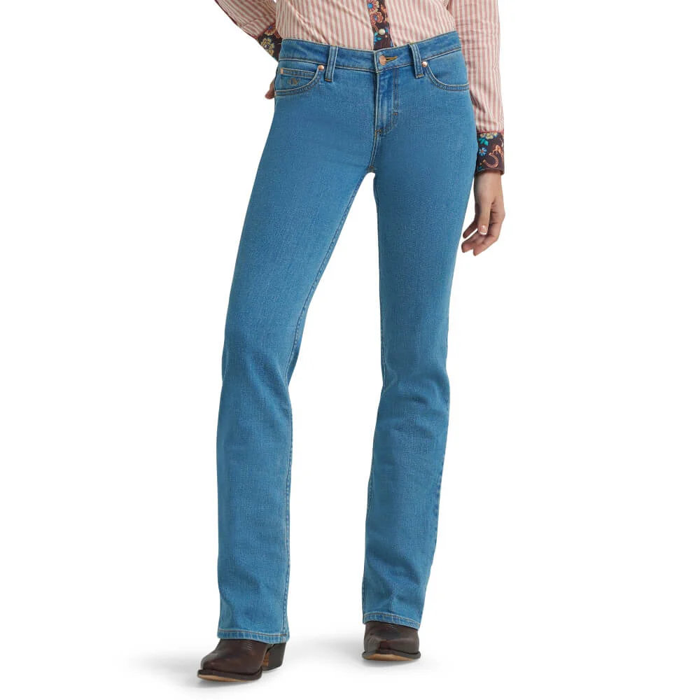 Wrangler x Lainey Wilson Womens Mae Boot Jeans Denim - 112375595
