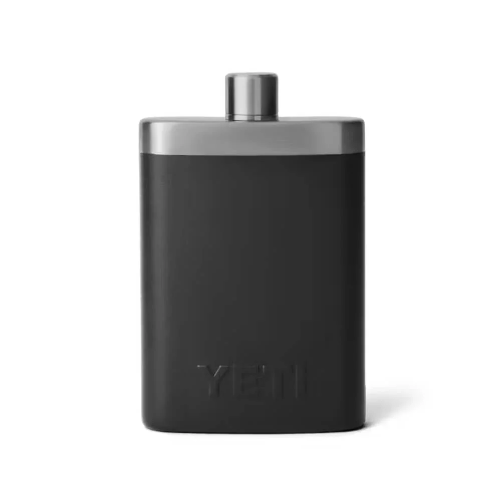 Yeti 7oz Stainless Steel Flask Black - YFLASKBLACK - Image 2