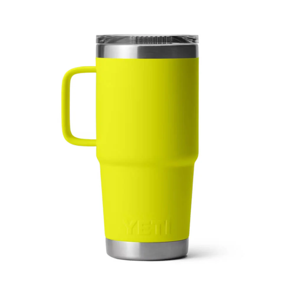 Yeti Rambler 20 oz Travel Mug With Stronghold Lid Firefly Yellow - YRAM20MUGFIREFLYYELLOW - Image 2