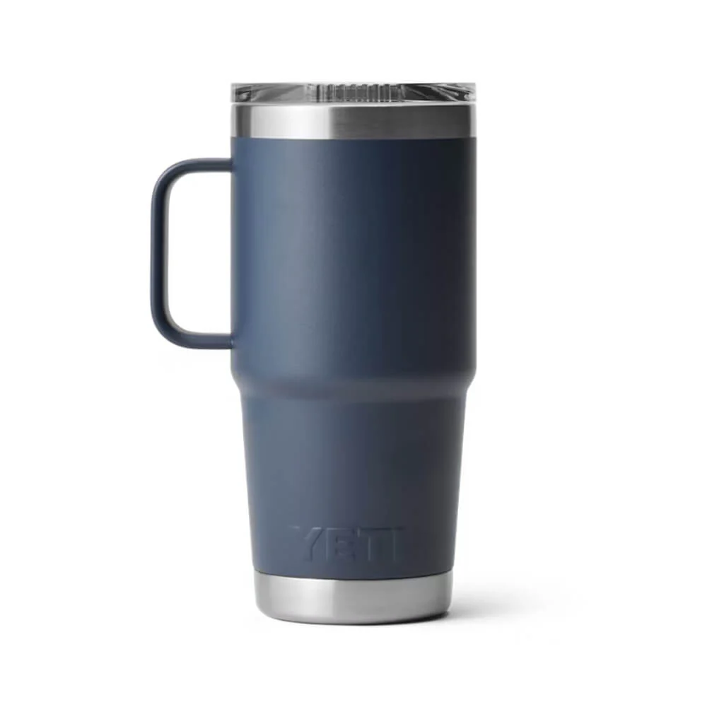Yeti Rambler 20 oz Travel Mug With Stronghold Lid - YRAM20MUGNAVY - Image 2