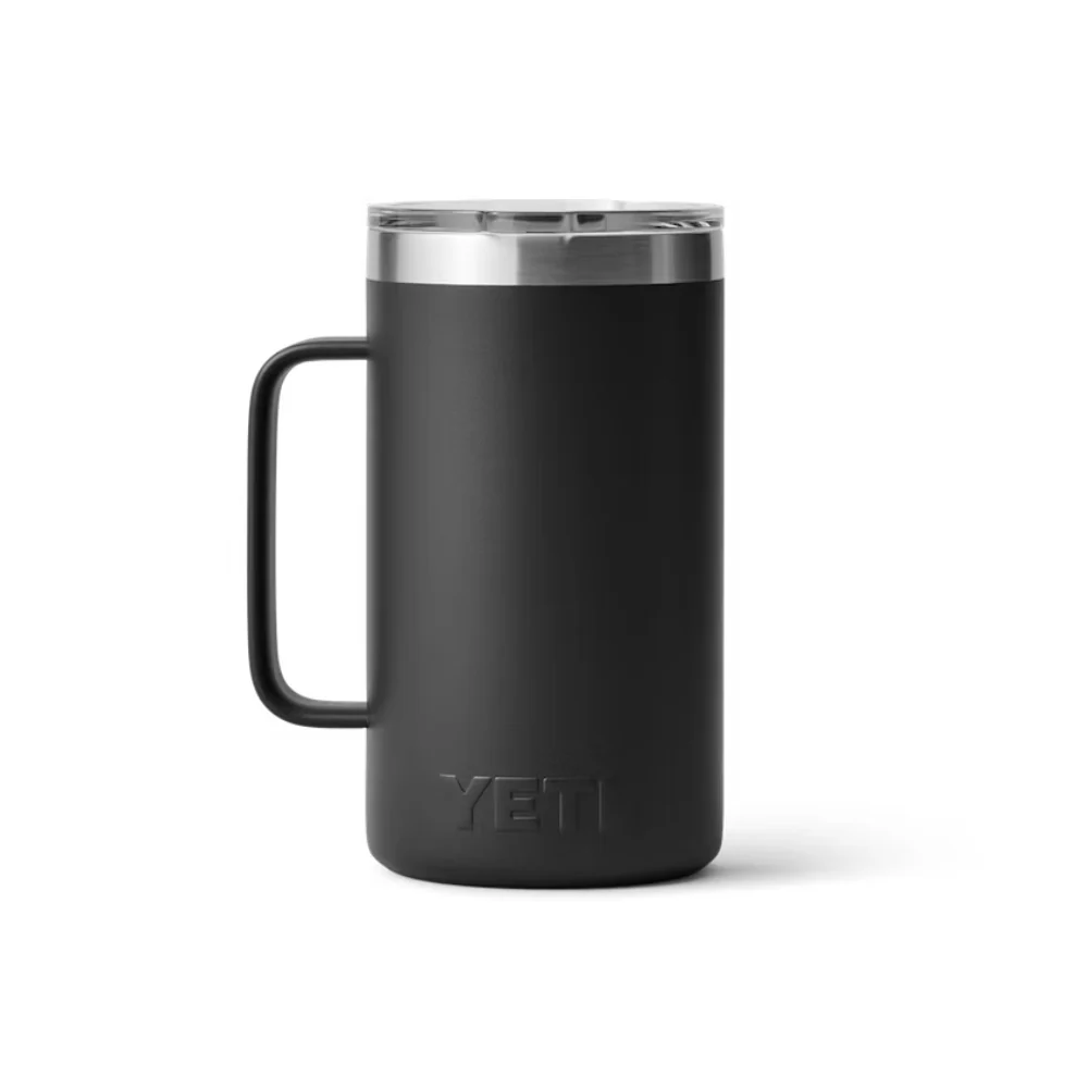 Yeti Rambler 24 Oz Mug with Magslider Lid - YRAM24MUGBLACK - Image 2