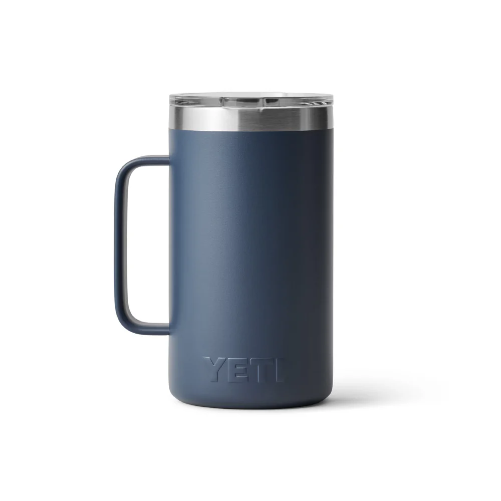 Yeti Rambler 24 Oz Mug with Magslider Lid - YRAM24MUGNAVY - Image 2