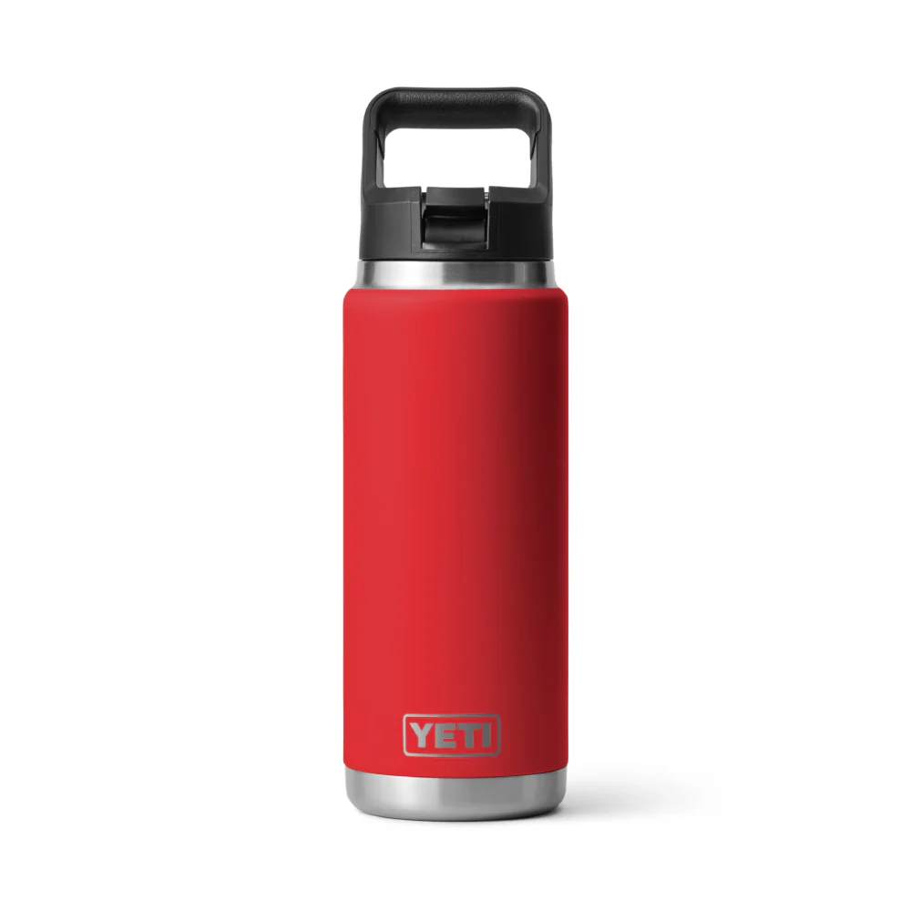 Yeti Rambler 26 oz Bottle With Straw Cap - YRAM26STRAWBOTTLERESCUERED